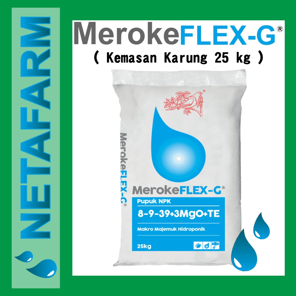 Pupuk Meroke Flex - G Kemasan Pabrik karung 25 kg