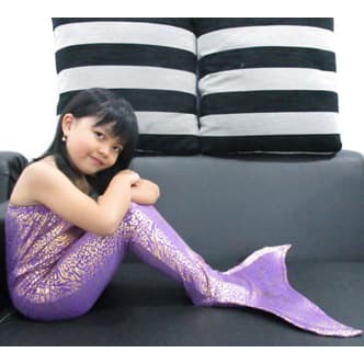 Baju Kostum Renang Mermaid/Putri Duyung Motif SISIK NEW anak  ***