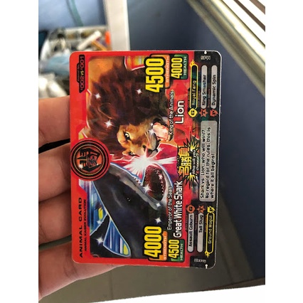 Animal Kaiser Great White Shark dan Lion