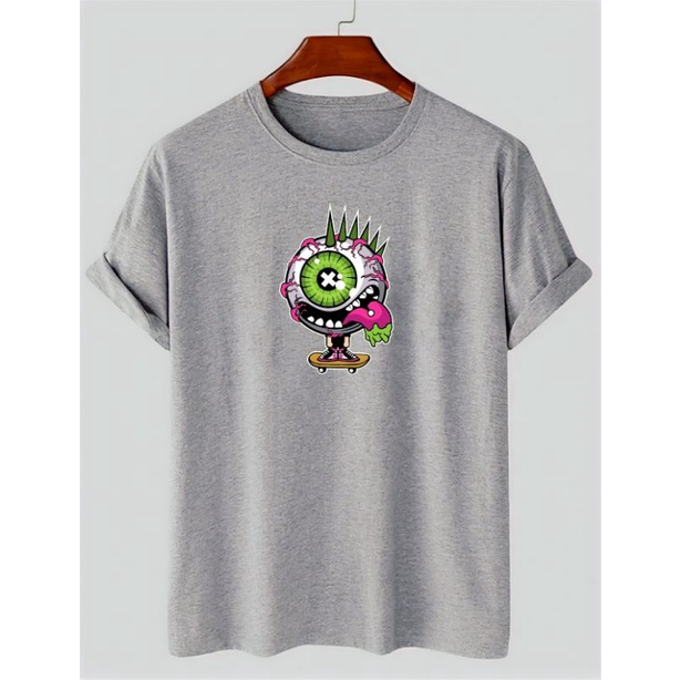 Kaos Pria Baju Termurah Eye Erigo Oblong Distro Atasan Dewasa Lengan Pendek Tshirt Cod