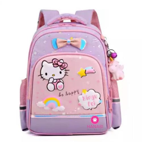 HANABI - Tas ransel sekolah HELLOKITTY tas anak tas lucu murah