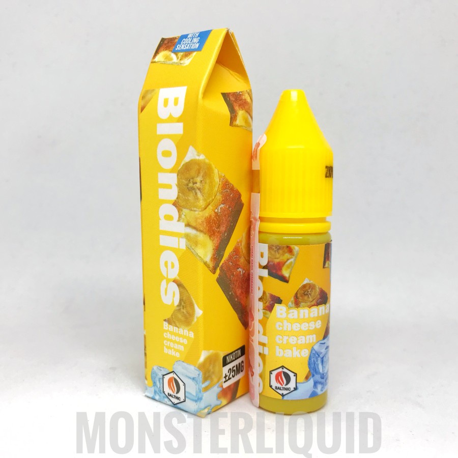 SALT BLONDIES V2 BANANA CHEESE BY IDJ 25MG 15ML