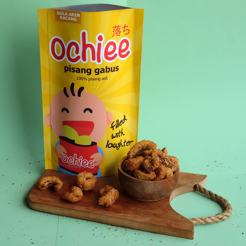 

Ochiee PISANG GABUS - Gula Aren Kacang - makanan snack camilan keripik