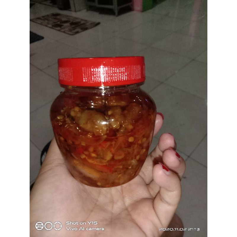 

sambel fuul baby cumi