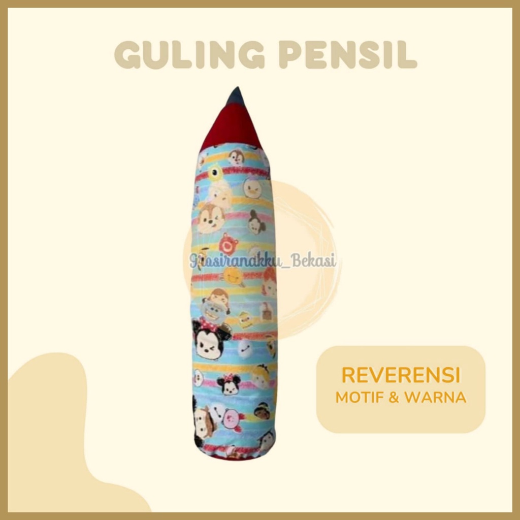 Guling Pensil Termurah Motif Tikus