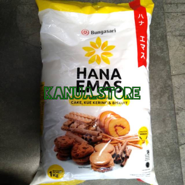 

Bungasari tepung terigu 1kg hana emas
