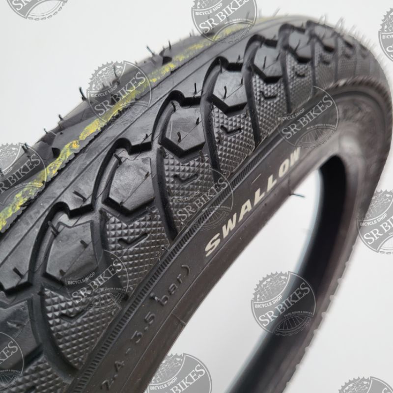 Ban Luar 16 x 2.125 Sepeda Listrik Selis. SWALLOW DELI TIRE