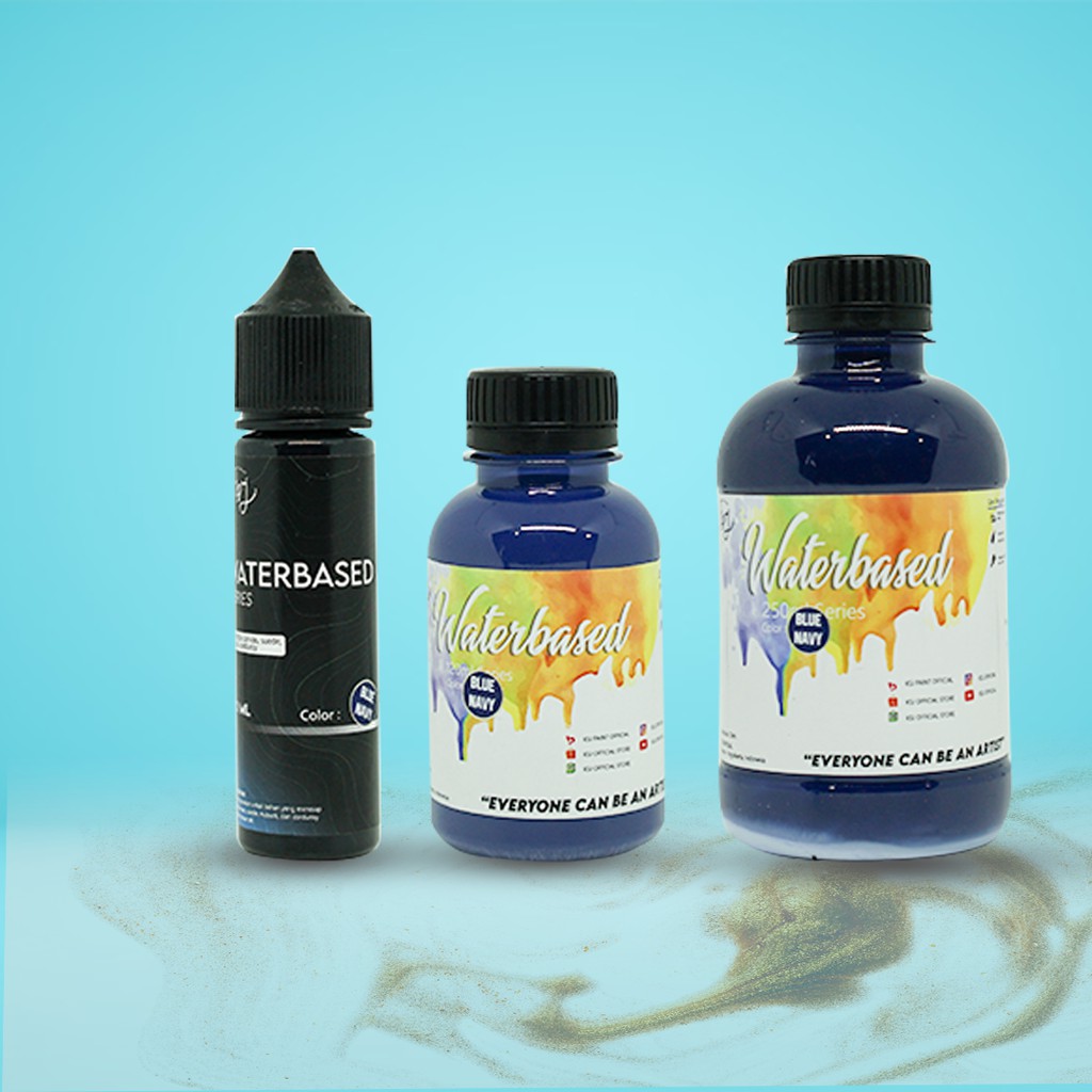 Cat Sepatu KSJ Canvas X Suede Waterbased ( Pelengkap Pembersih Sepatu / Shoe Cleaner )-BLUE NAVY