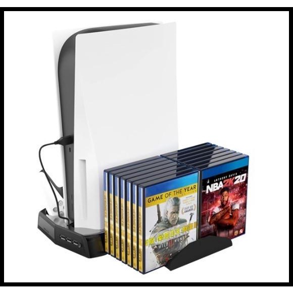 Ps5 Kjh Charging Stand With Cooling Fan For Ps5