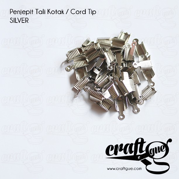 Penjepit Tali Kotak/Cord Tip (5gr)