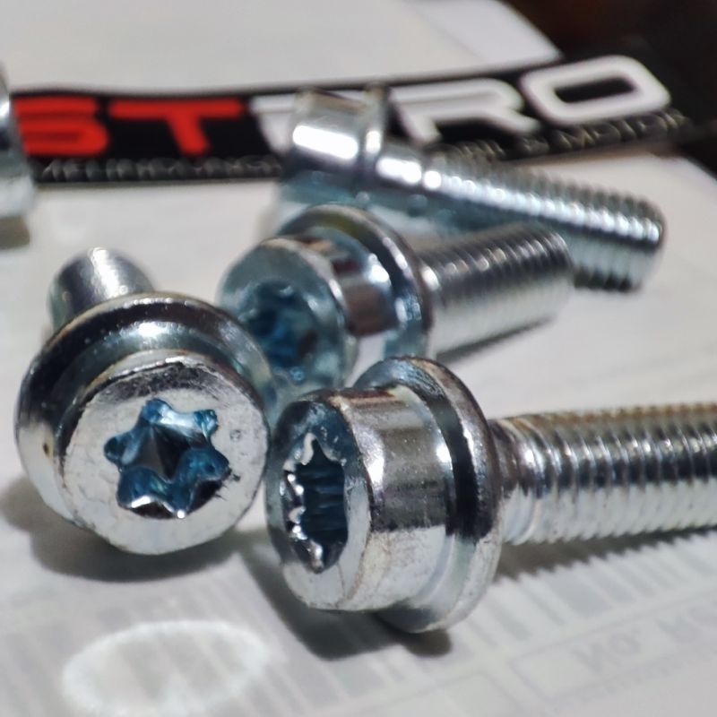 Baut Piringan Cakram Bintang 8x25 / Baut Cakram Bintang 8x25 / Baut Bintang