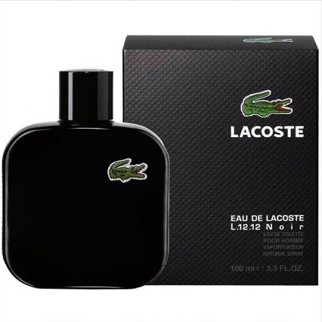 PARFUM PRIA LACOSTE HITAM 100ML ORI-IMPORT BOX COVER