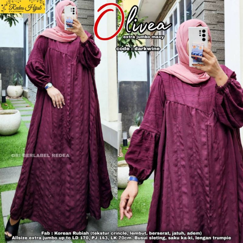 GAMIS EXTRA JUMBO OLIVEA MAXY LD 170 BUSUI SLETING