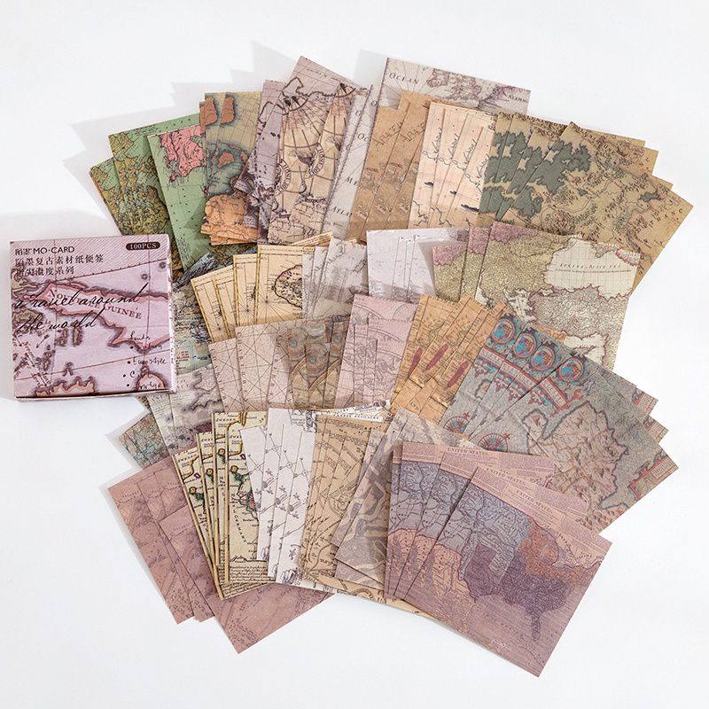 

10 PCS Aesthetic Vintage Paper for Journaling / Scrapbooking / DIY