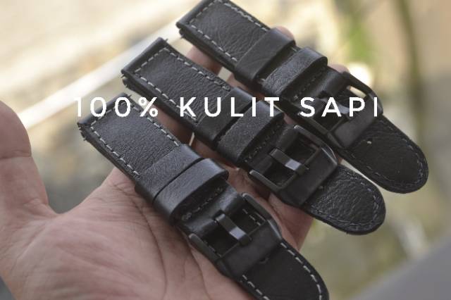 Strap Tali Jam Tangan Kulit Sapi Asli original 100%