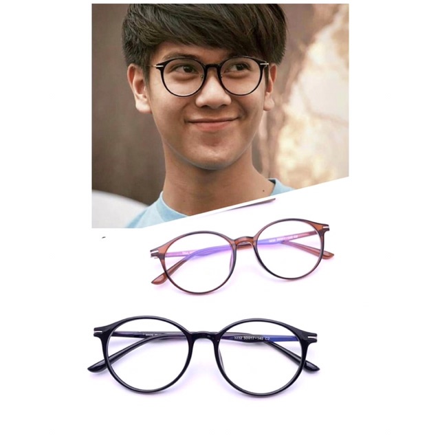 Frame Kacamata Fashion DILAN91 Vintage + Pasang Lensa Minus Antiradiasi