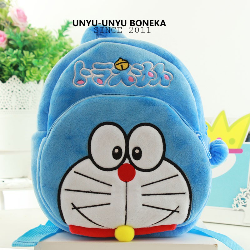 tas ransel anak boneka minion cars thomas mobil kereta doraemon japan cat sekolah baby kids