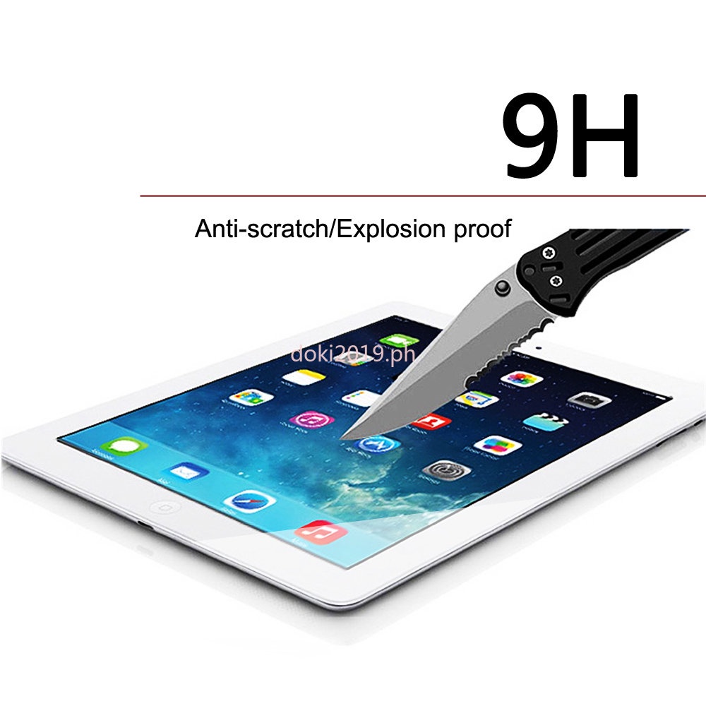 Pelindung Layar Tempered Glass 9H Untuk iPad 2018 9.7 iPad Mini 1 / 2 / 3 / 4 2 / 3 / 4 / 5 / 6 iPad Air 2 / 1