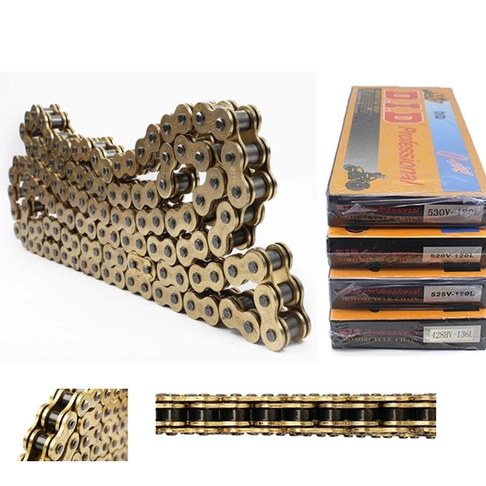 RANTAI HSBT 520 130 GOLD EXTREME NOT TK gir belakang gir set gigi tarik ger set sinnob did tk ninja2