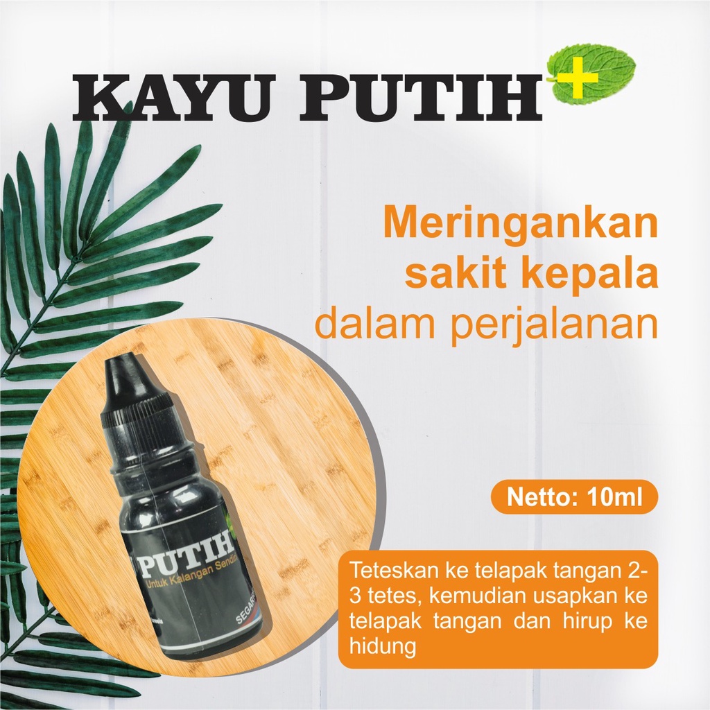 KAYU PUTIH PLUS Minyak Herbal Tetes Obat Gangguan Paru-Paru Sesak Nafas Batuk Influenza-2