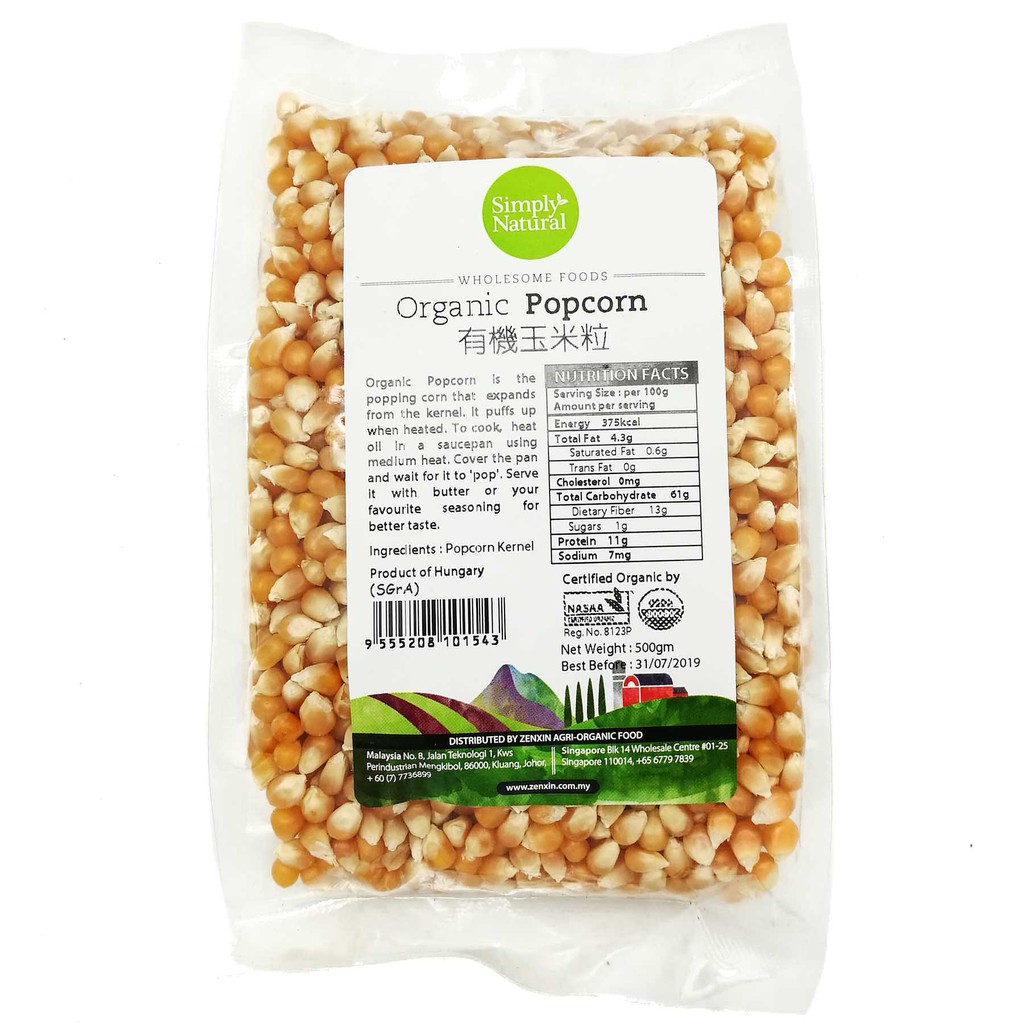 

Organic popcrons 500g