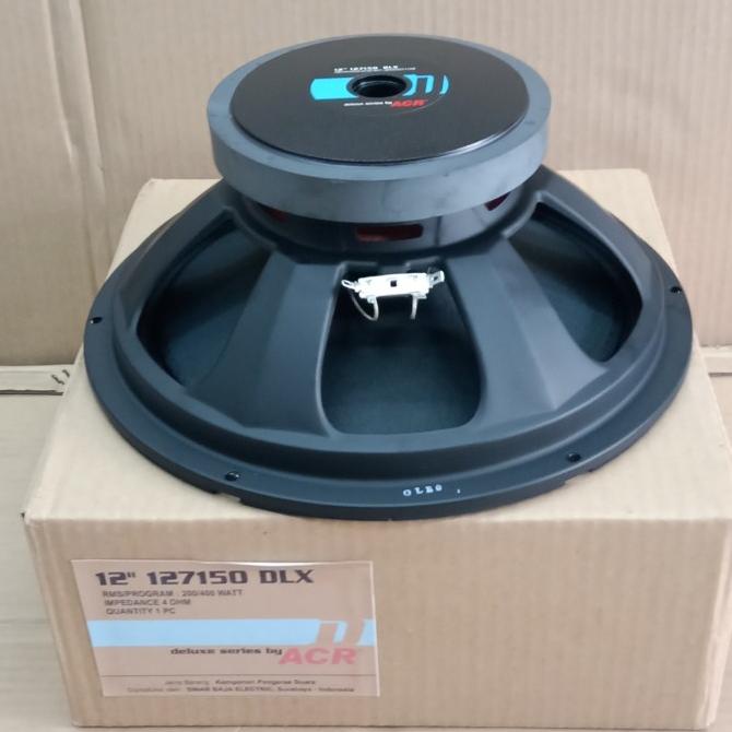 Promo Speaker Subwoofer 12 Inch Acr 127150 Deluxe Series, Ori, 400W, Bass