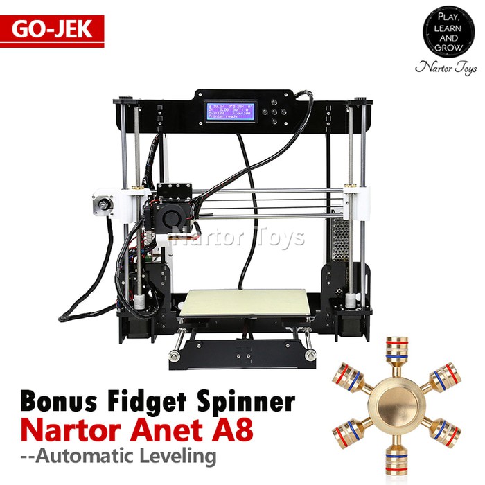 3D Printer Prusa I3 DESKTOP PRINTER NARTOR ANET A8