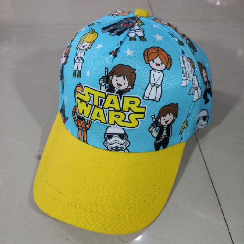 Topi Anak Bordir Nama / Topi Anak Lucky jerapah Bordir Nama 3-7