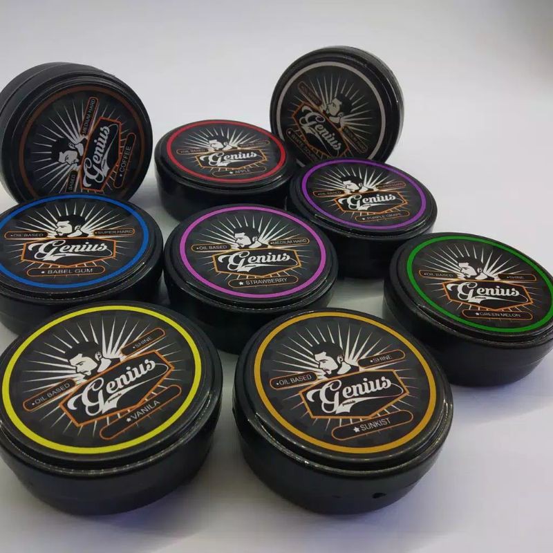 COD POMADE GENIUS MAKE YOUR STYLE GRATIS SISIR SAKU DAN STIKER