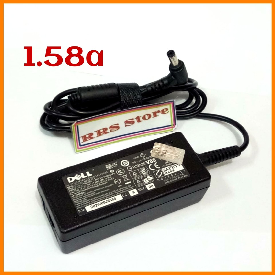 Adaptor Charger Laptop Dell Inspiron Series Dell Mini 910 1010 1011 1012 1210 19V-1.58A Adldel10 ORI