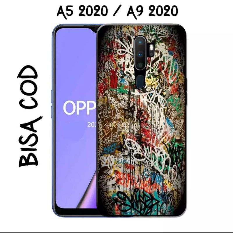 ubluk store case custom Oppo A5 & A9 2020 motif grafiti