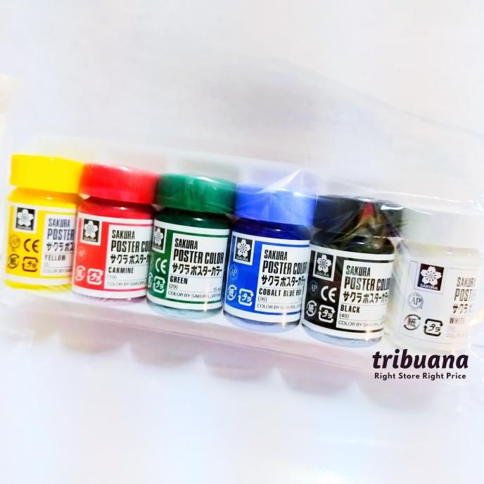 

Cat Poster Sakura 6 Color X15 Ml/ Sakura Poster Starter Set 6 Color
