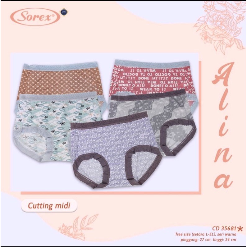 CD 35681| CD WANITA SOREX| CD SEAMLESS SOREX