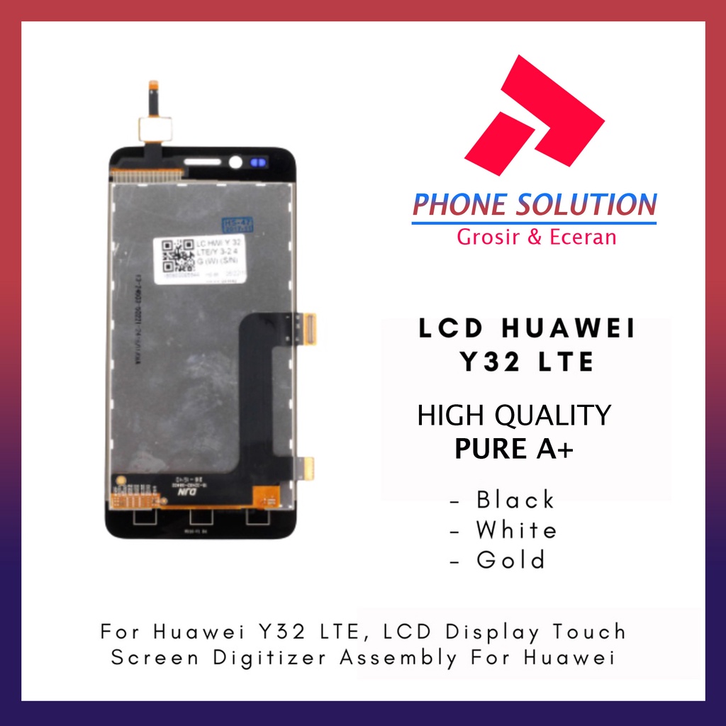 LCD Huawei Y32 LTE Fullset Touchscreen // Supplier LCD Huawei - Garansi 1 Bulan