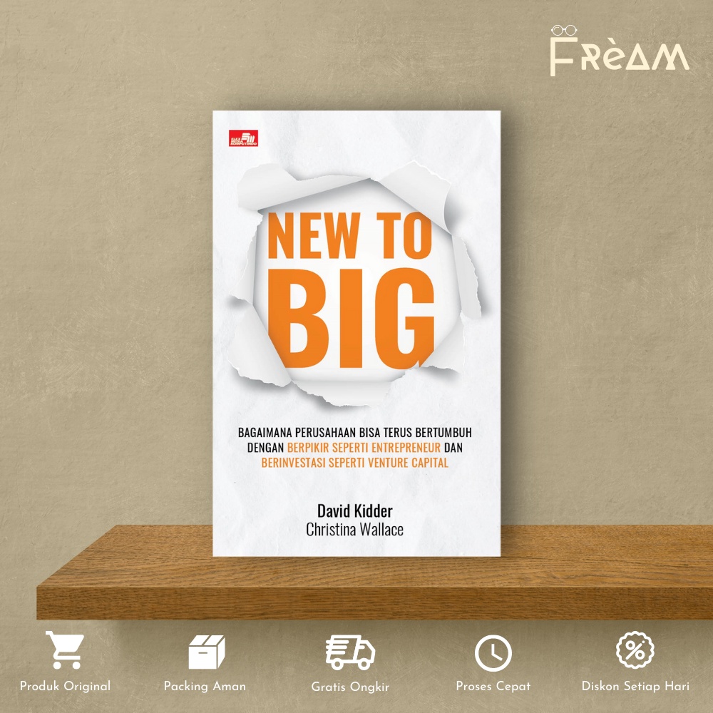 Buku Bisnis New to Big by David Kidder, Christina Wallace