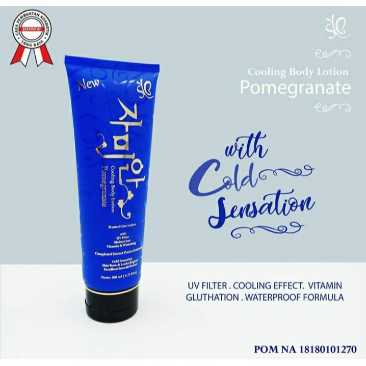 Syb Sparkling Whitening Pomegranate | Hand Body Lotion 200 ml