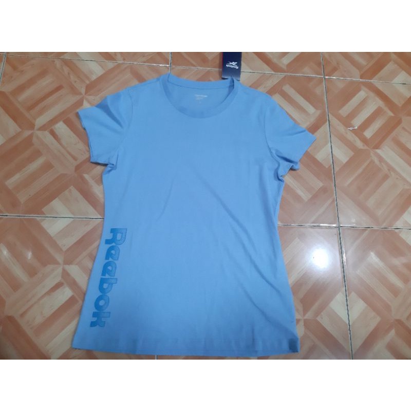 Kaos Reebok Reerm Basic Women Blue