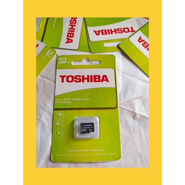 Memori Toshiba 16GB MMC SDHC
