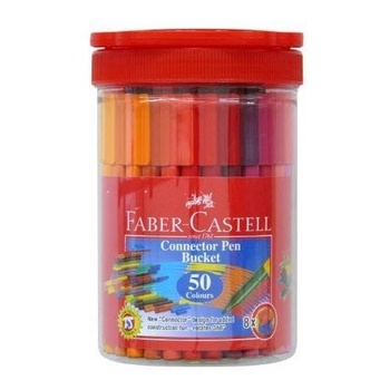 

Connector Pen 50 Warna Faber Castell Jar / Toples / Spidol Mewarnai