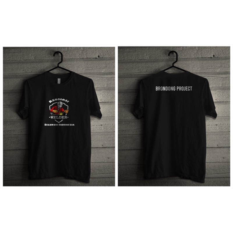 Kaos Welder/Tukang Las (Custom Nama Bengkel) PREOrder