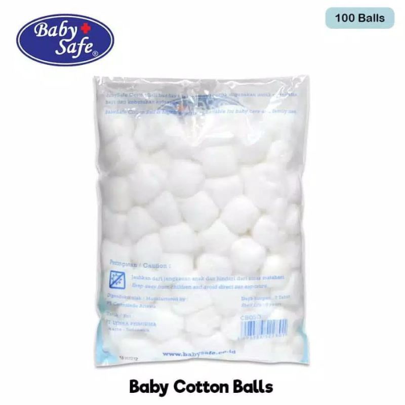 Baby Safe Cotton Balls CB050 8993586522801