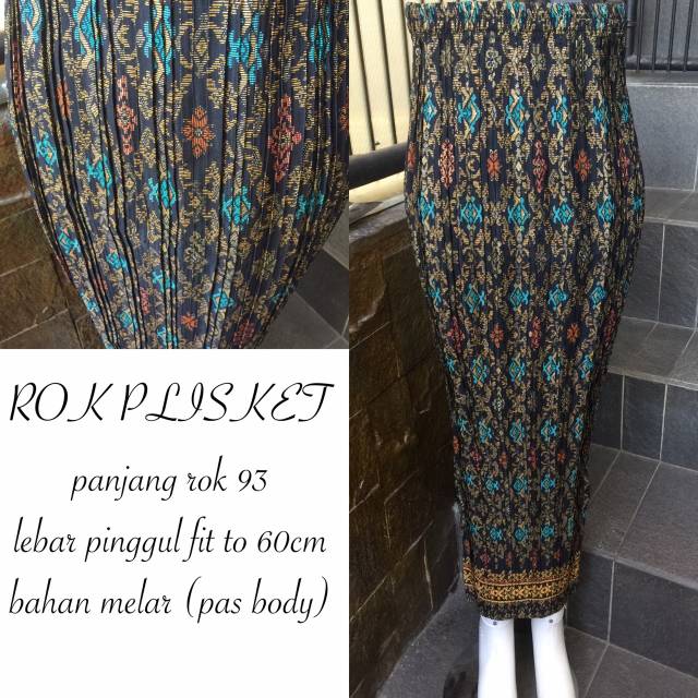 ROK PLISKET/ROK KONDANGAN /ROK BATIK