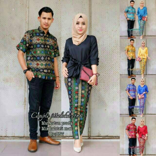 Couple Pitaloka Etnic Soegiharto Couple Batik Modern