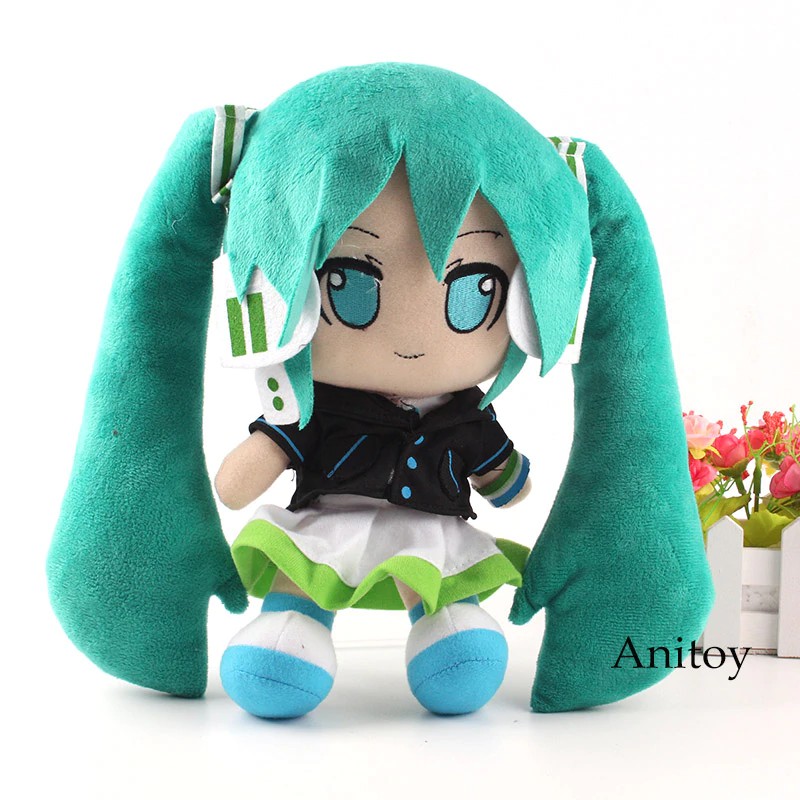 mainan Vocaloid Hatsune Miku Plush Fabric Doll Hatsune Miku Cute Plush Doll Stuffed Toy 28cm