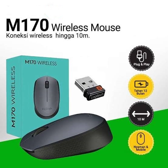 Logitech M170 Wireless Mouse Original