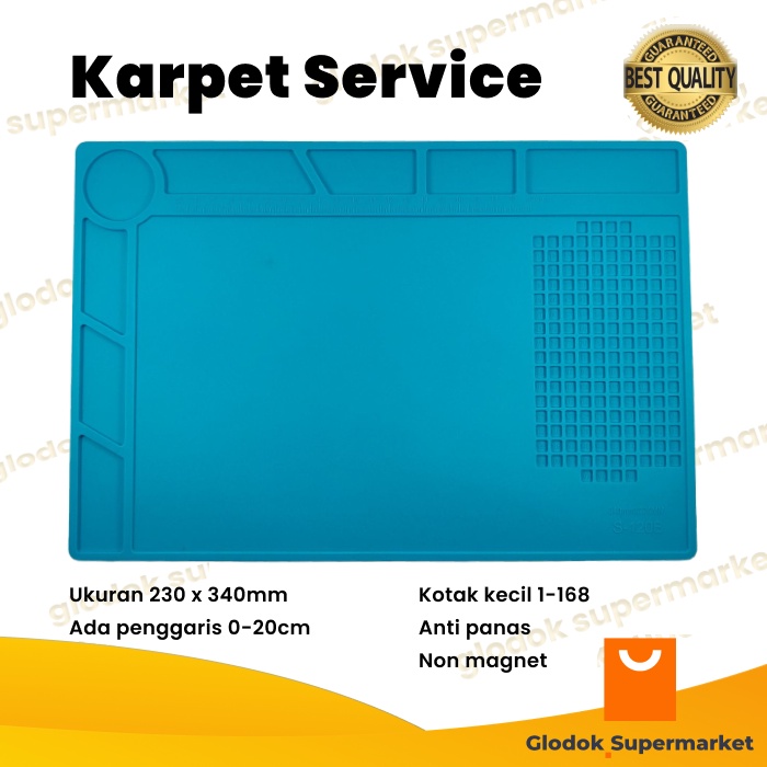 Karpet Alas Service HP Anti Panas Tatakan Servis Non Magnet S120B