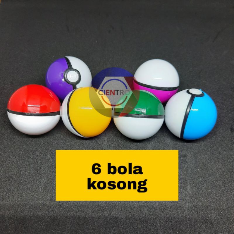 Berkah_Seratus Pokeball Lempar Berisi Figurin Pokemon Pikachu