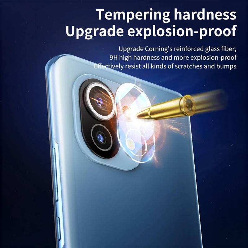 For Xiaomi Mi 11 / 11 Pro / 11 Ultra Camera Protector Tempered Glass Poco Full Cover Lens Glass Film