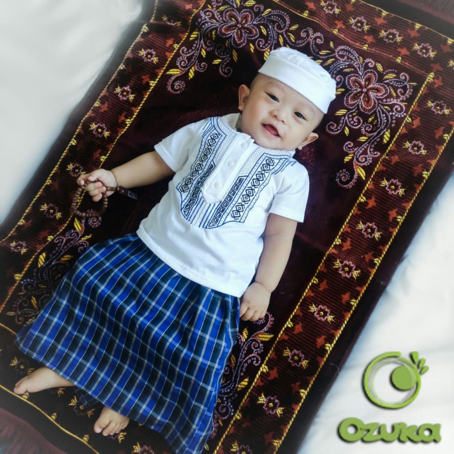 Baju Koko Bayi Laki Laki Cowok Koko Putih Baju Aqiqah Umur 0 1 2 3 4 5 6 Bulan Terbaru 2021 Koko Bay