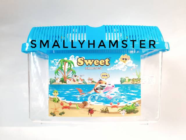 SWEET Terrarium kandang kura-kura ikan cupang hamster-2